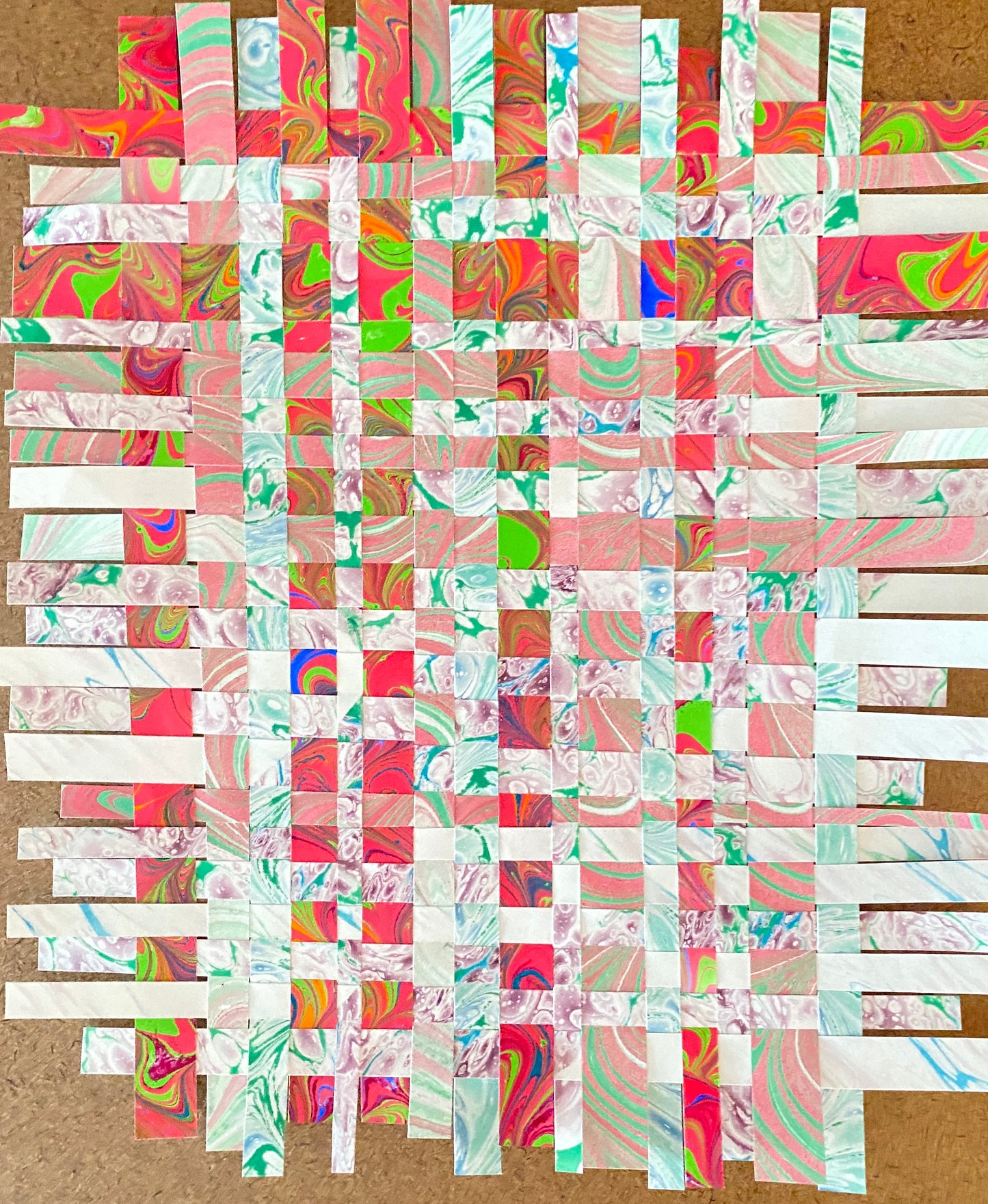 Woven Marbled Sheets (Unframed)