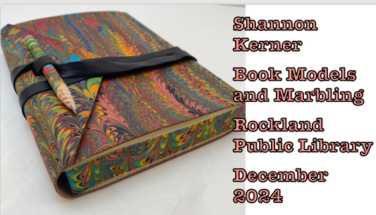 Shannon Kerner: Book Models and Marbling
