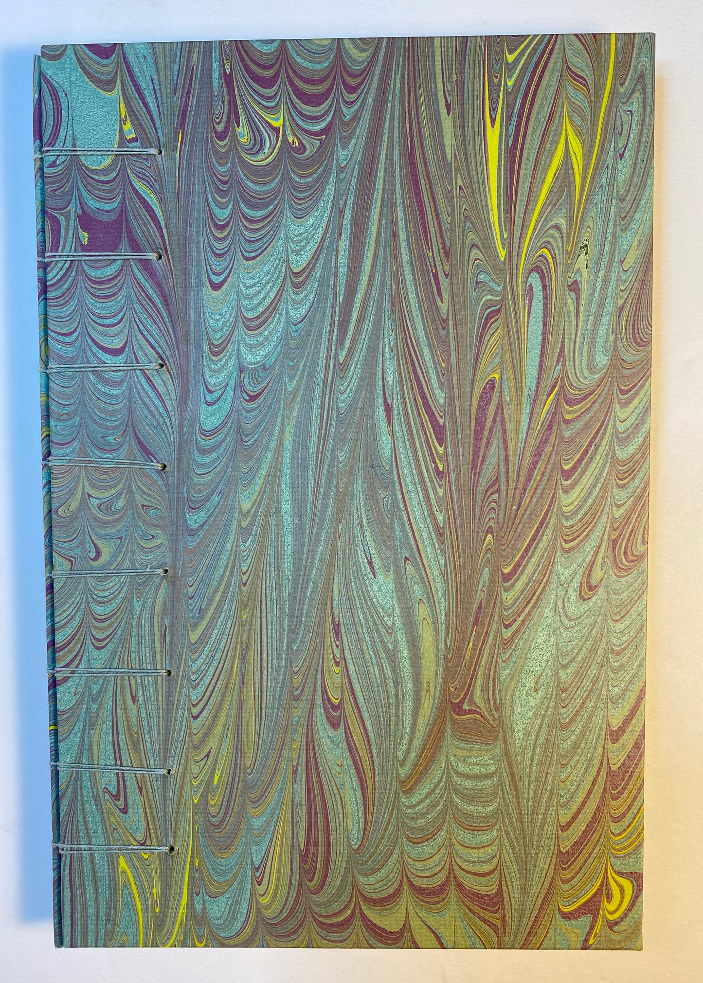 5" x 9" Marbled Criss-cross Binding