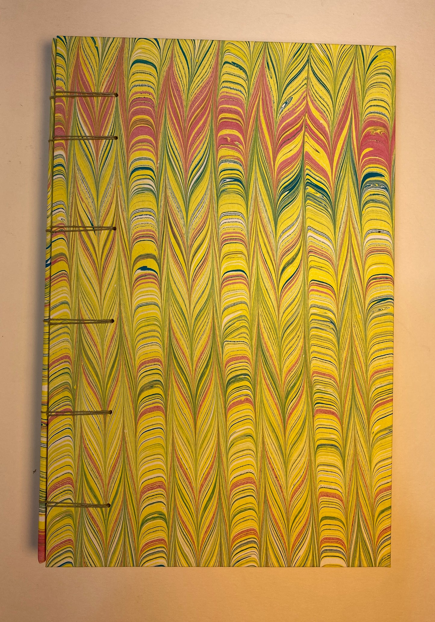 5" x 9" Marbled Criss-cross Binding