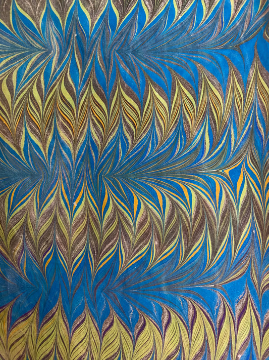 Marbled Silk Scarves