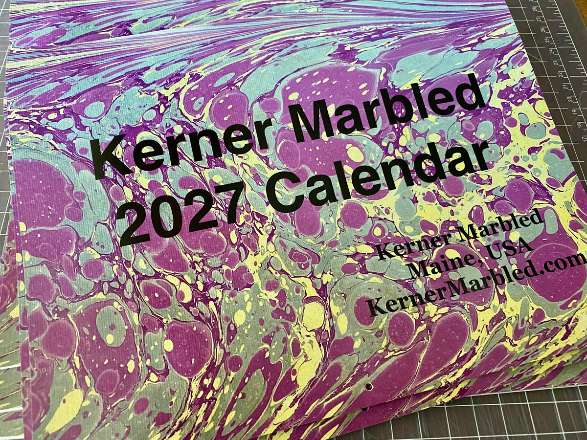 2027 Kerner Marbled Calendar