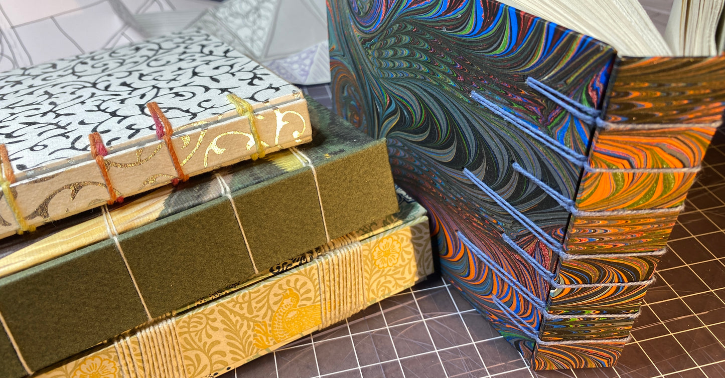 June 28: Bookbinding Class: Criss Cross Binding (aka Secret Belgian Binding)